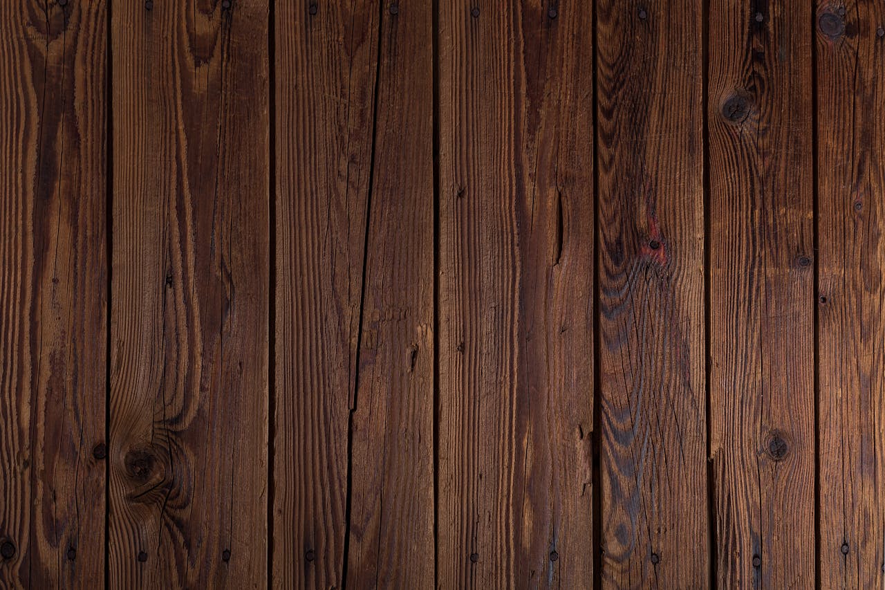 High-quality rustic wooden wall texture, perfect for backgrounds.